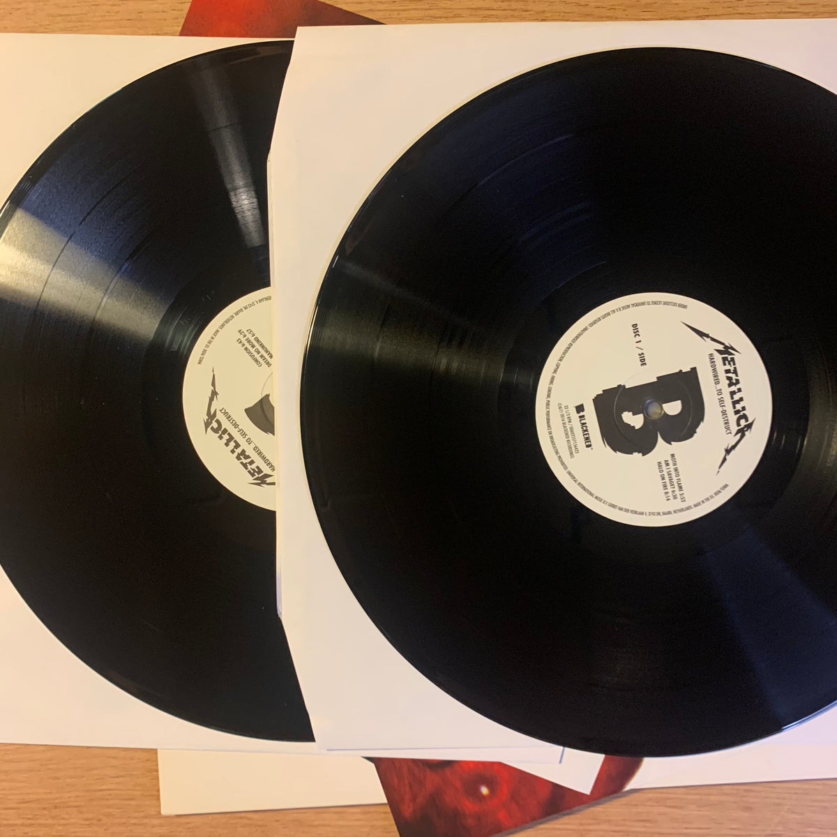 Metallica Hardwired... to Self-Destruct deux vinyles noirs