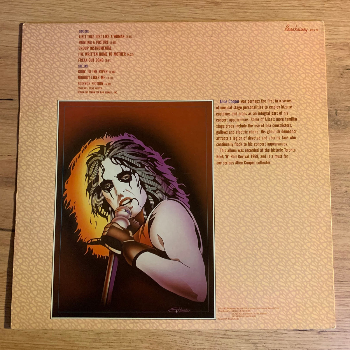 Alice Cooper Toronto Rock N Roll Revival Volume IV - verso