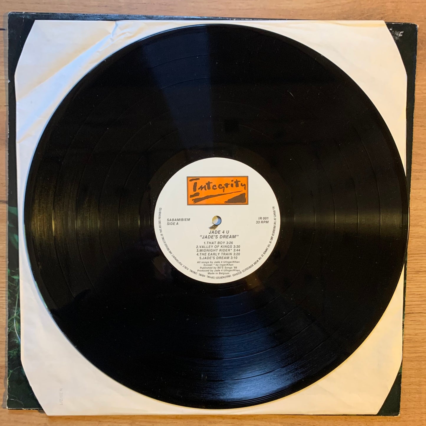 JADE 4U - JADE'S DREAM...OG BEL 1988...VG+/VG
