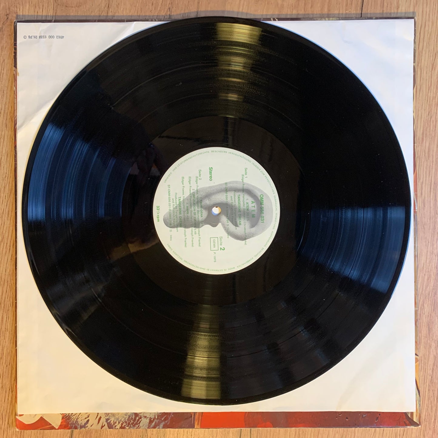 TANGERINE DREAM - ATEM...OG GER 1973...VG++/VG+