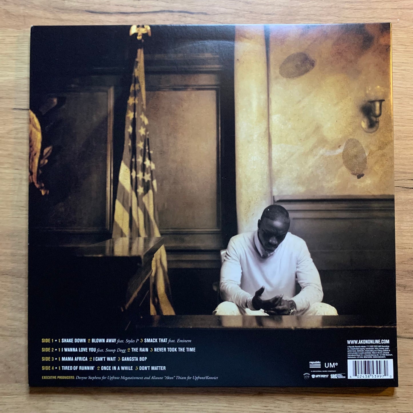 AKON - KONVICTED...RE EU 2022...VG+/NM