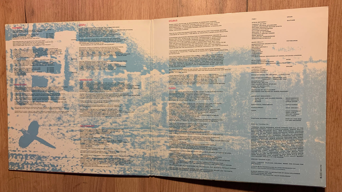 MARILLION - FUGAZI...OG FR 1984...VG+/VG+