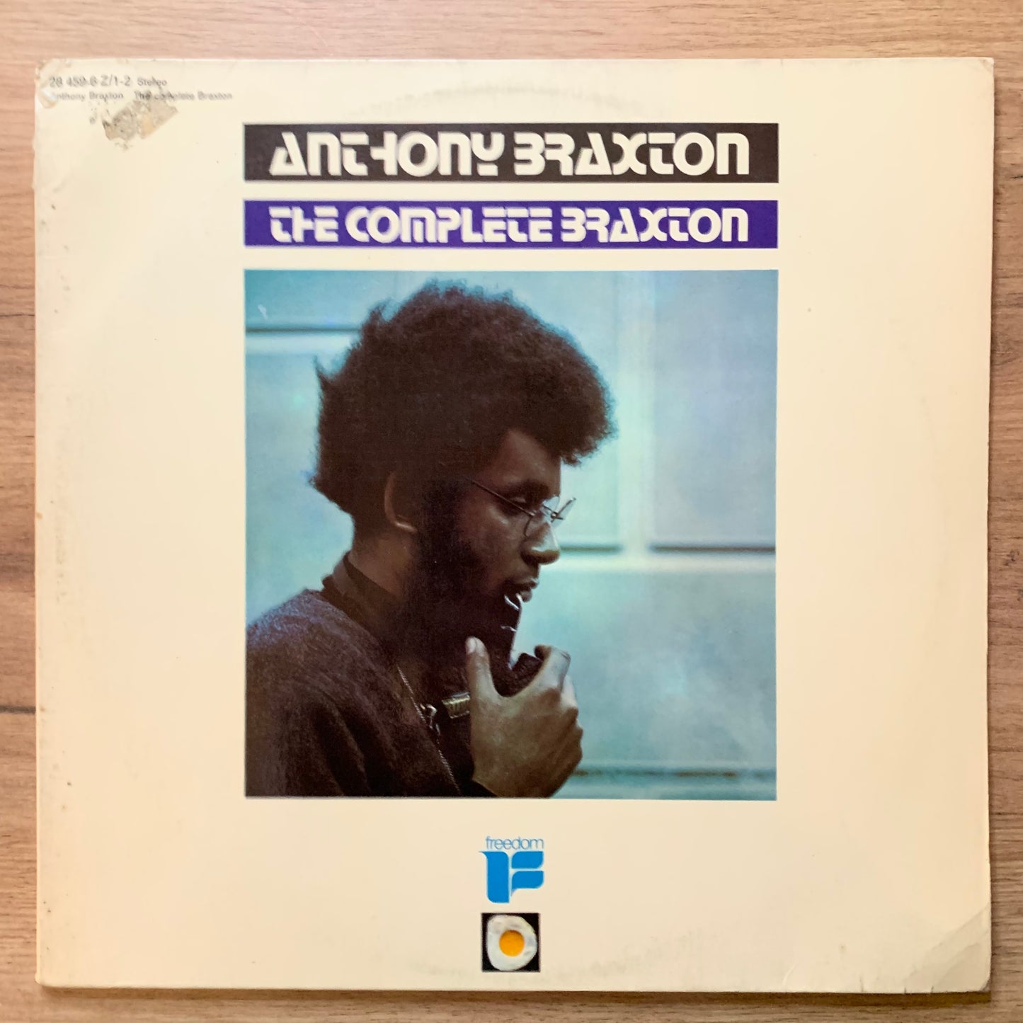 ANTHONY BRAXTON - THE COMPLETE BRAXTON...OG GER 1973...VG+/VG+