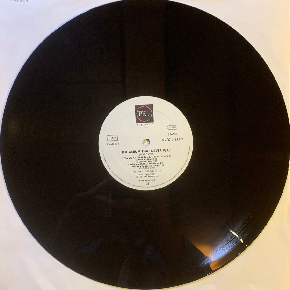 Dave Davies The Album That Never Was : disque