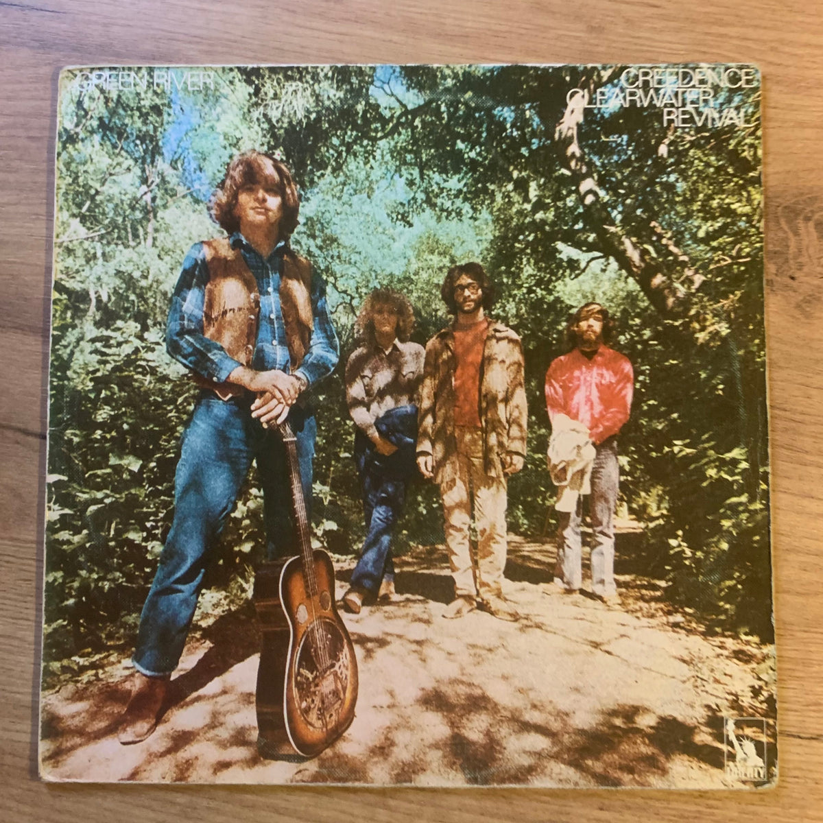 Creedence Clearwater Revival Green River : pochette recto