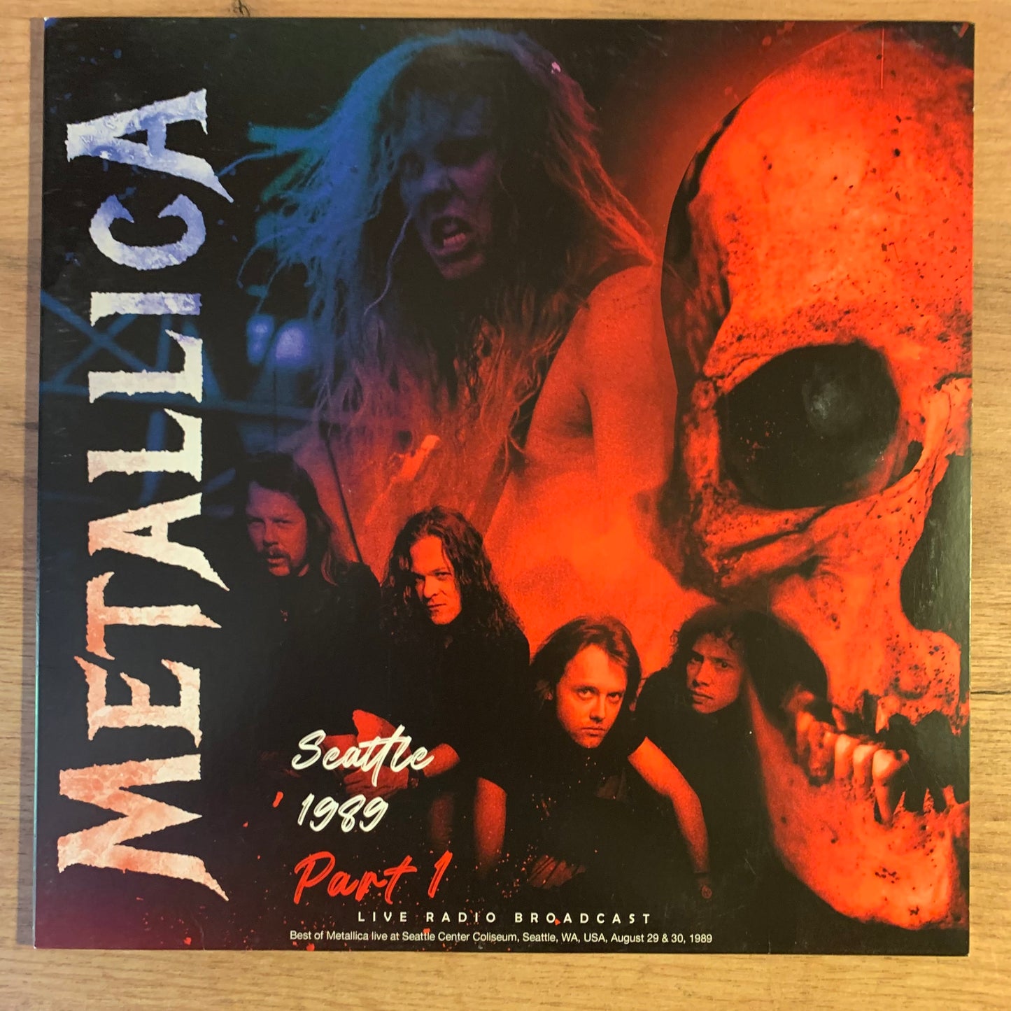 METALLICA - SEATTLE 1989 PART 2...BOOT NL 2022...NM/NM