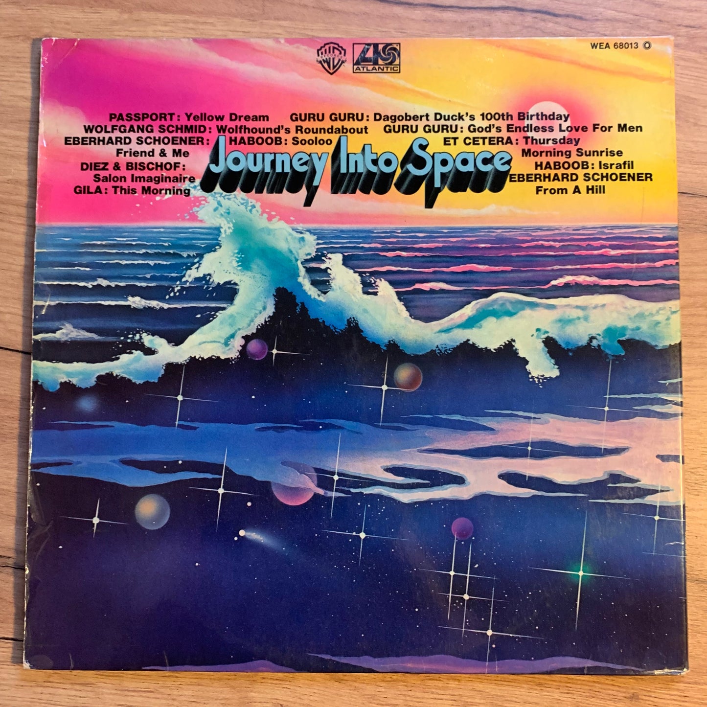 VARIOUS - JOURNEY INTO SPACE...OG GER 1975...VG+/VG