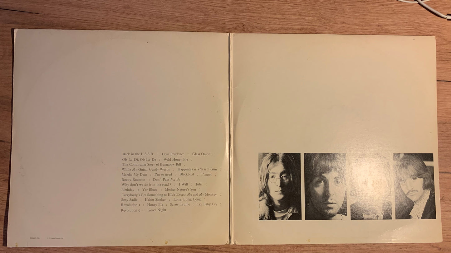 THE BEATLES - White Album - Intérieur gatefold portraits