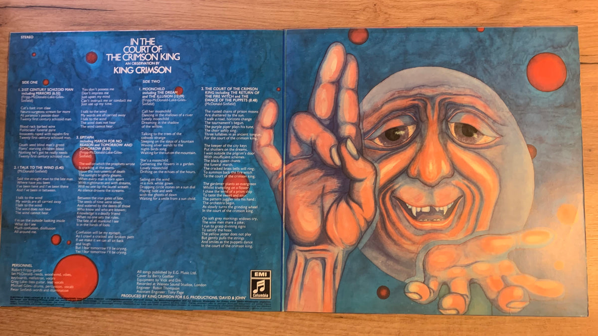 Intérieur de la pochette ouvrante