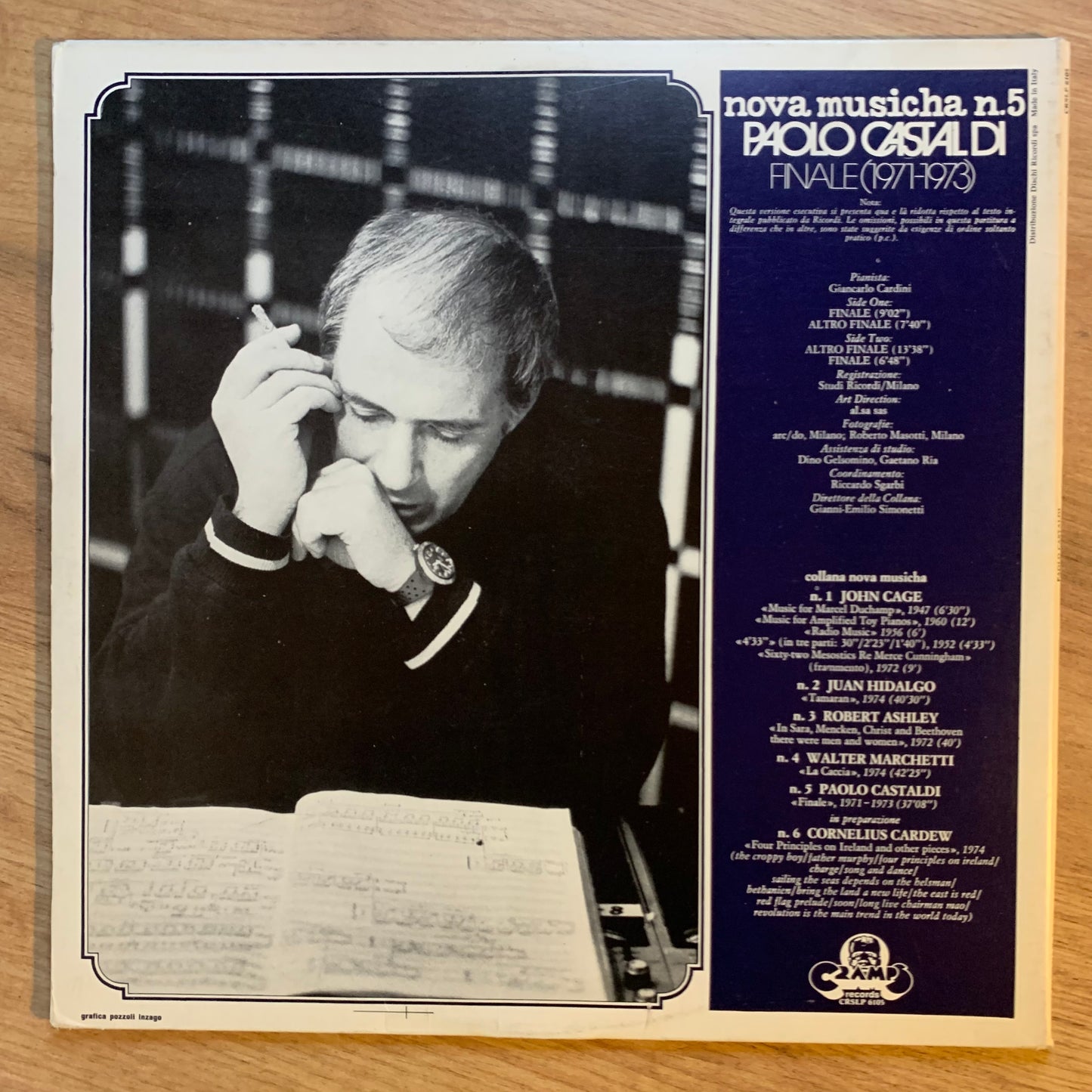 PAOLO CASTALDI - FINALE (1971-1973)...OG ITA 1975...VG+/VG++