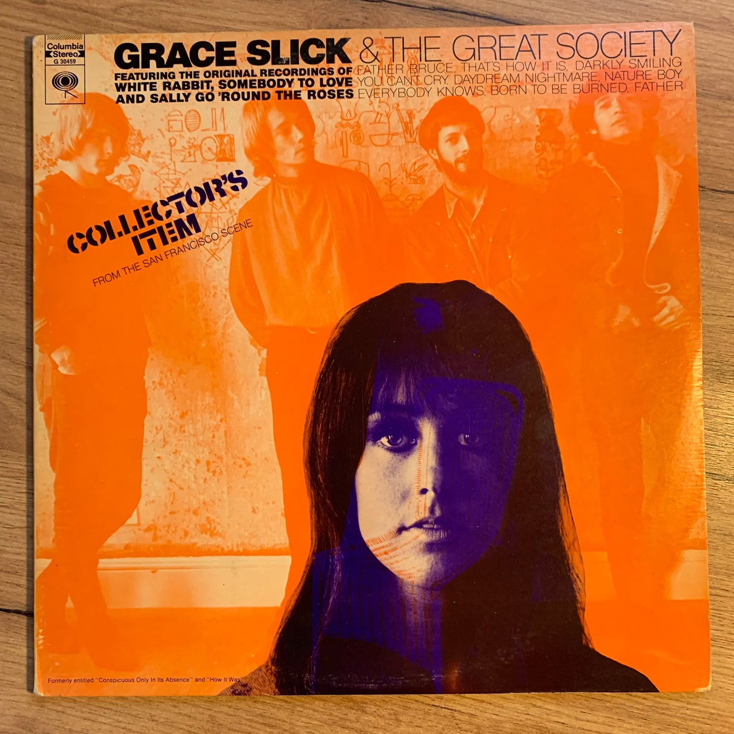 GRACE SLICK & THE GREAT SOCIETY - COLLECTOR'S ITEM...LP US...VG+/VG