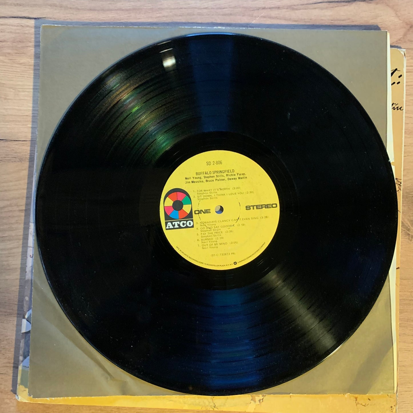 BUFFALO SPRINGFIELD...COMPIL...USA 1973...VG+/VG+)