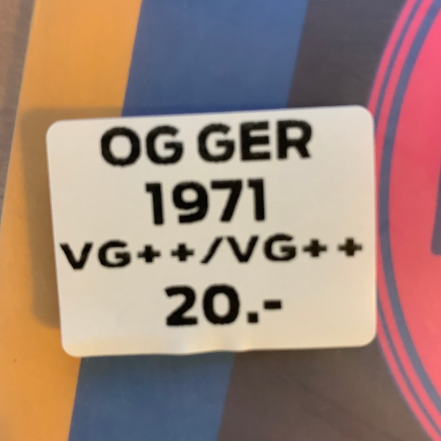 TASTE - LIVE AT THE ISLE OF WIGHT...OG GER 1971...VG++/VG++