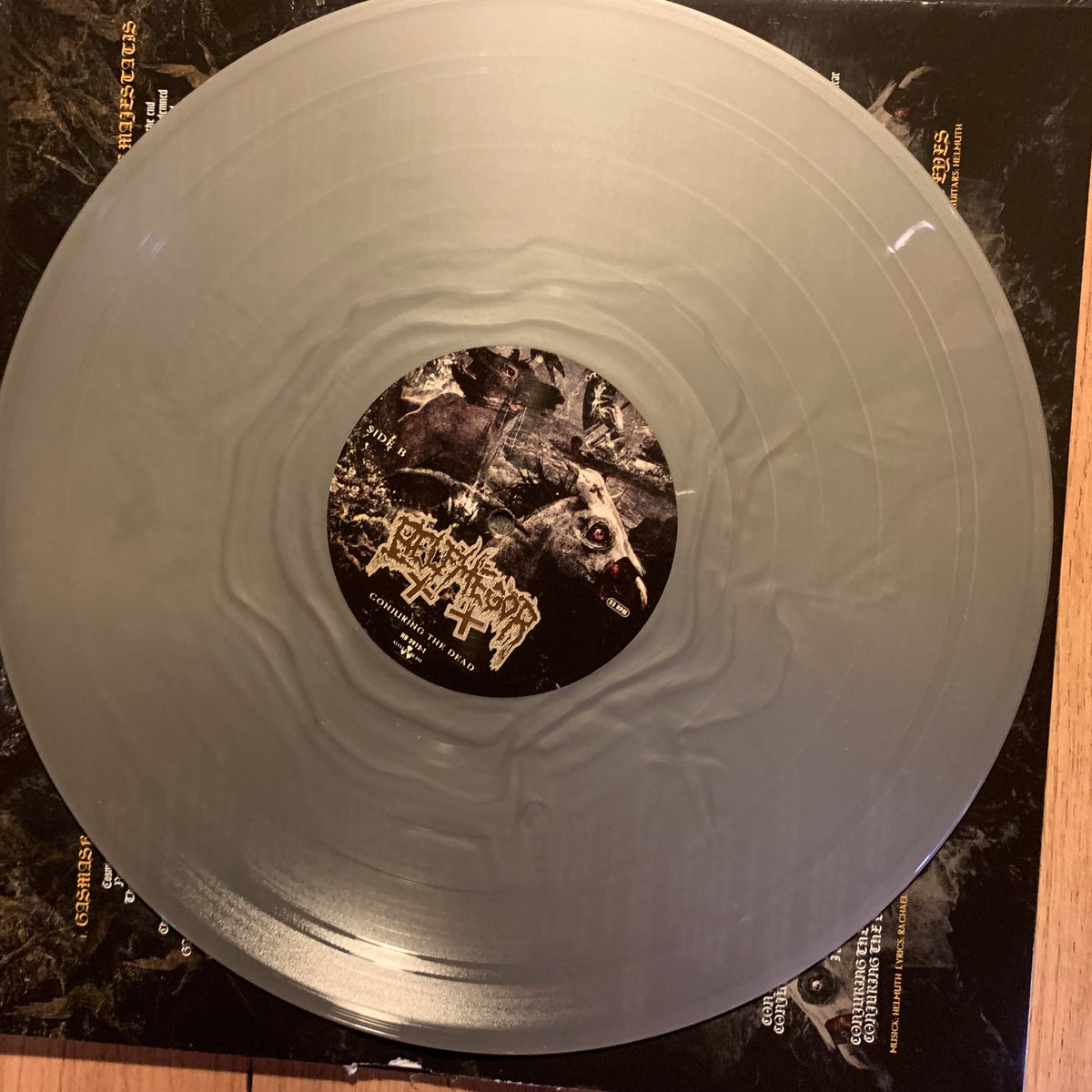 Pochette verso Belphegor Conjuring the Dead