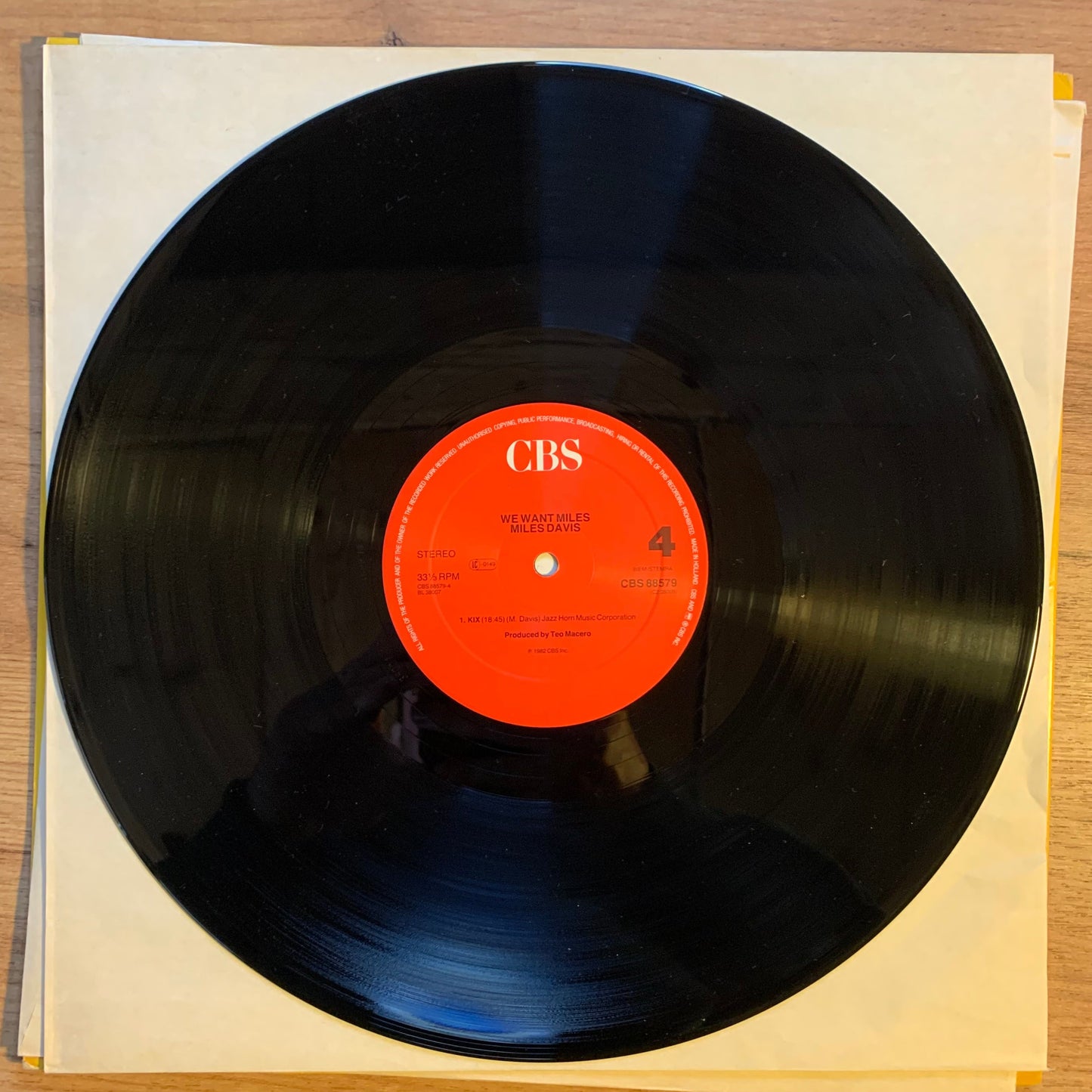 MILES DAVIS - WE WANT MILES...OG EU 1982...VG++/VG++