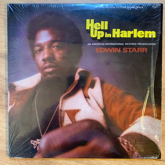 EDWIN STARR - HELL UP IN HARLEM OST...RE US...VG+/EX