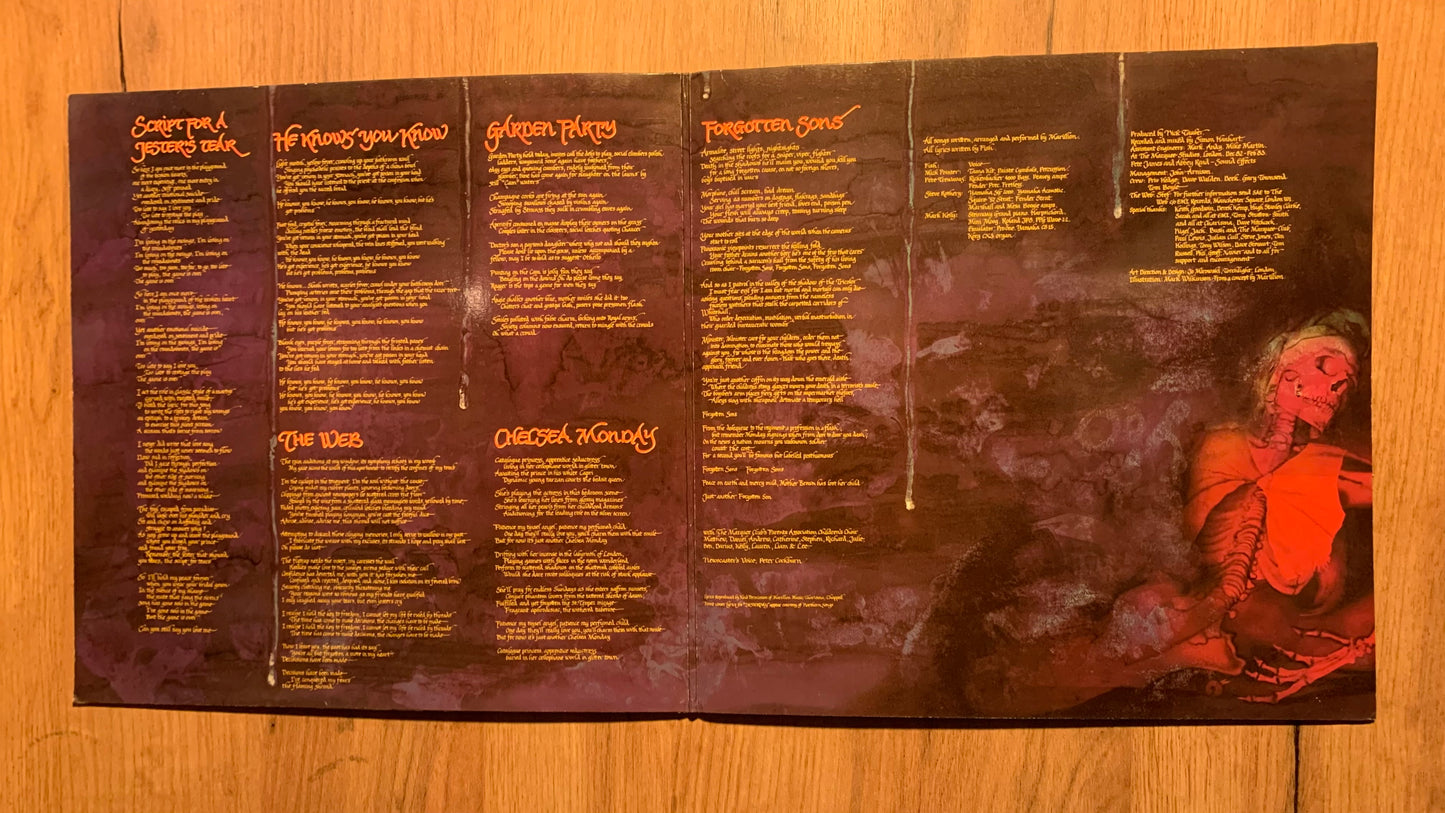 MARILLION - SCRIPT FOR A JESTER'S TEAR...OG EU 1983...VG/VG+