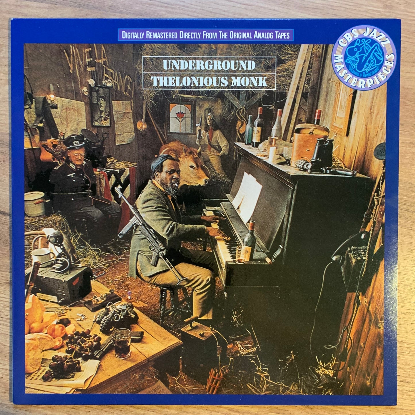 THELONIOUS MONK - UNDERGROUND...RE EU 1987...EX/EX