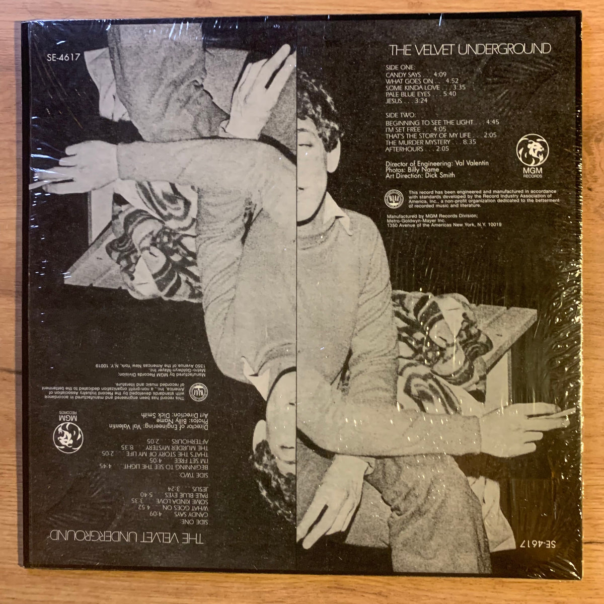 Pochette verso