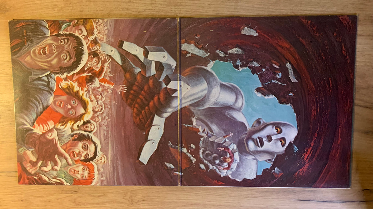 Queen News of the World : intérieur gatefold