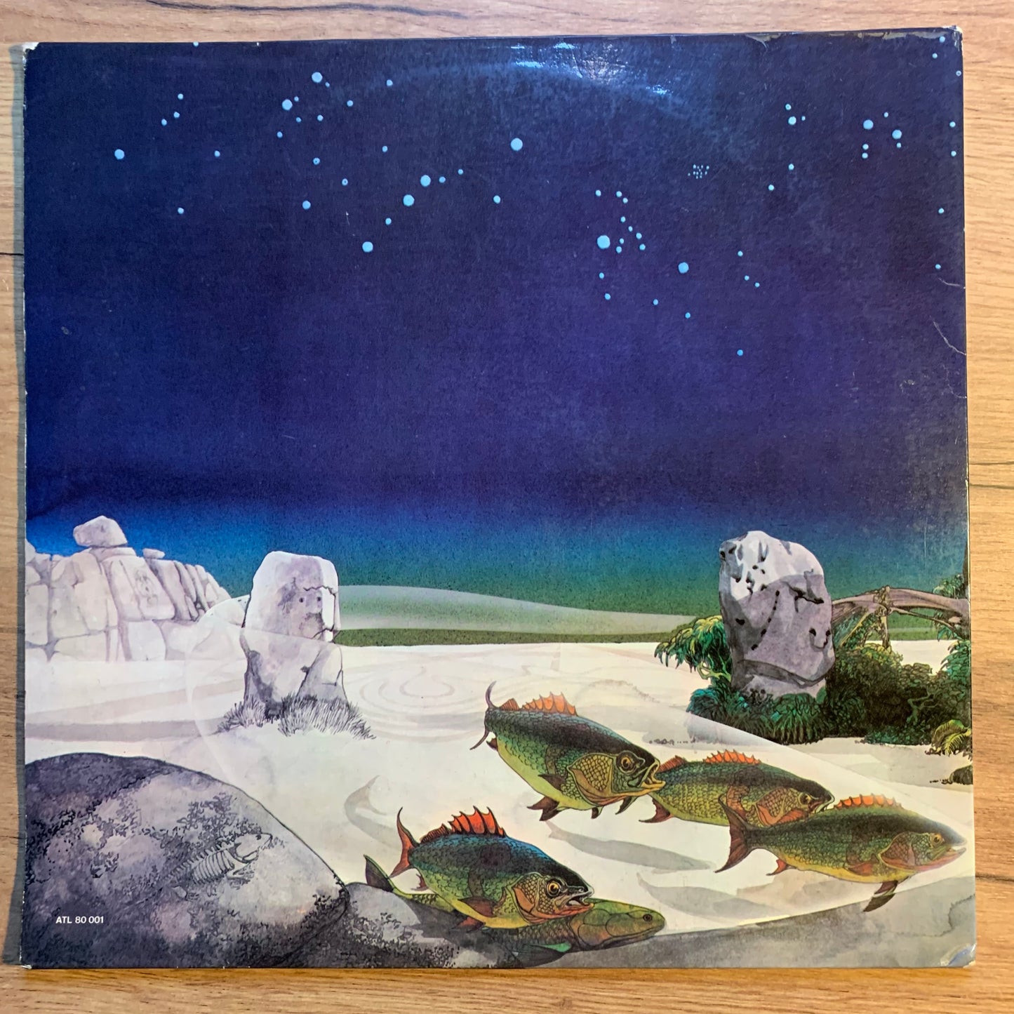 YES - TALES FROM TOPOGRAPHIC OCEANS...OG GER 1973...VG+/VG