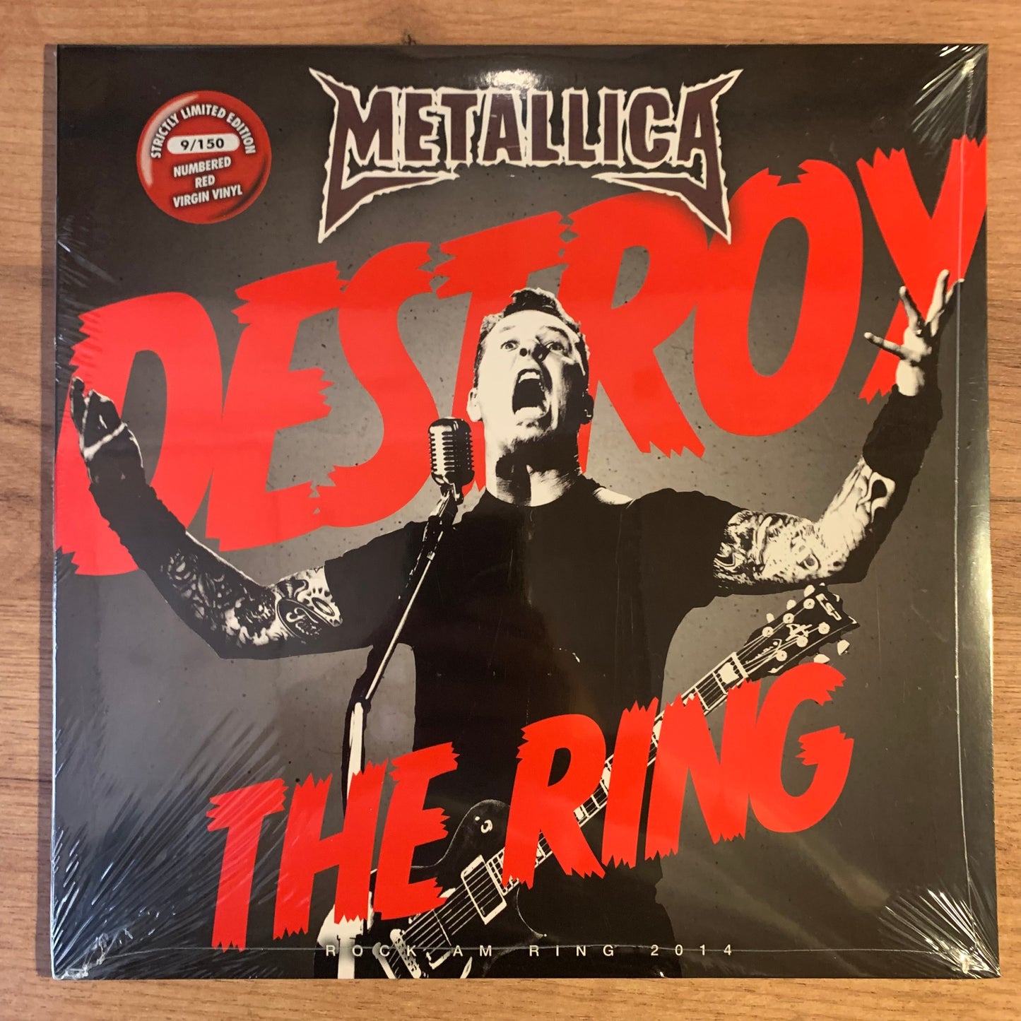 METALLICA - DESTROY THE RING...BOOT EU 2014...SEALED