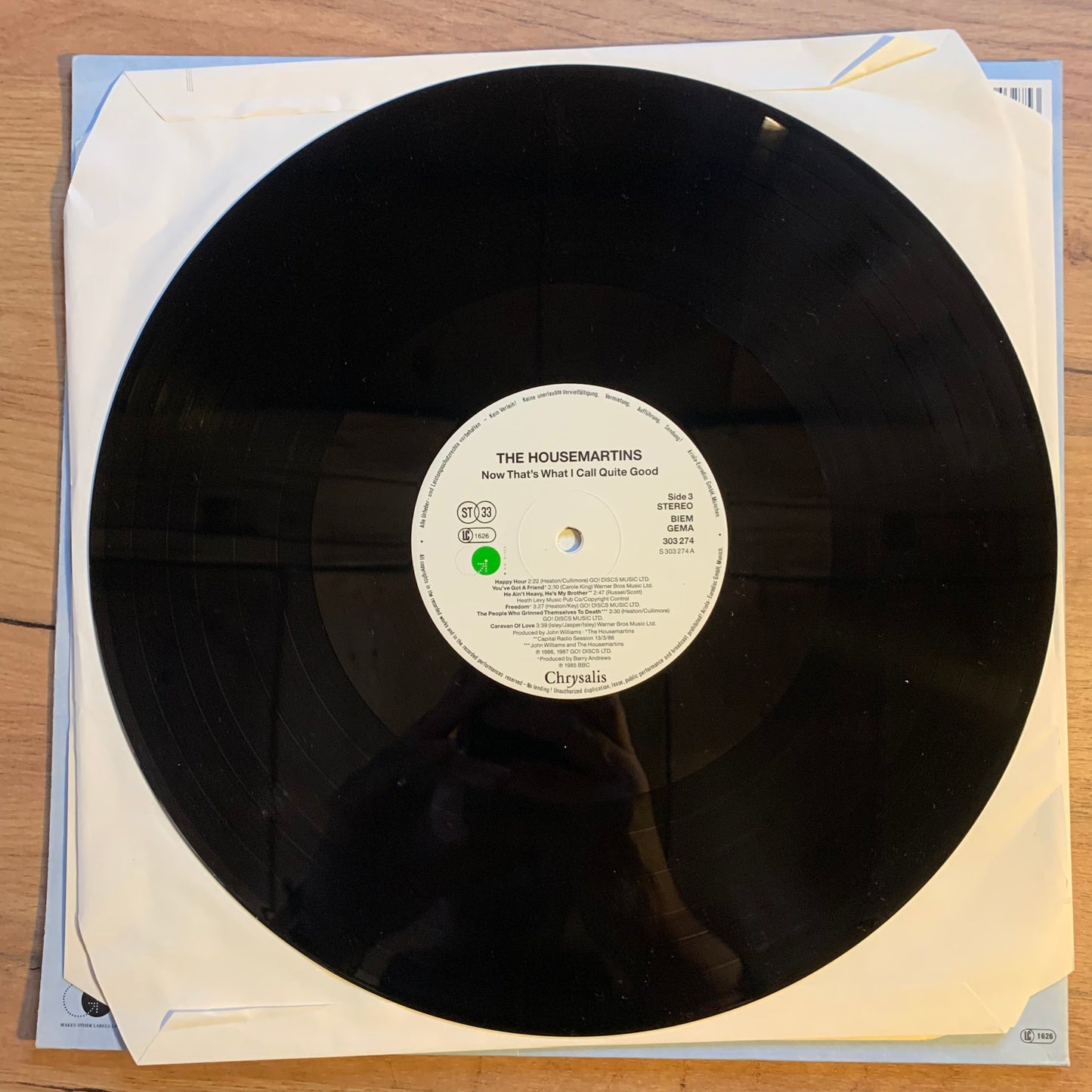 THE HOUSEMARTINS - NOW THAT'S WHAT...OG EU 1988...VG+/VG++