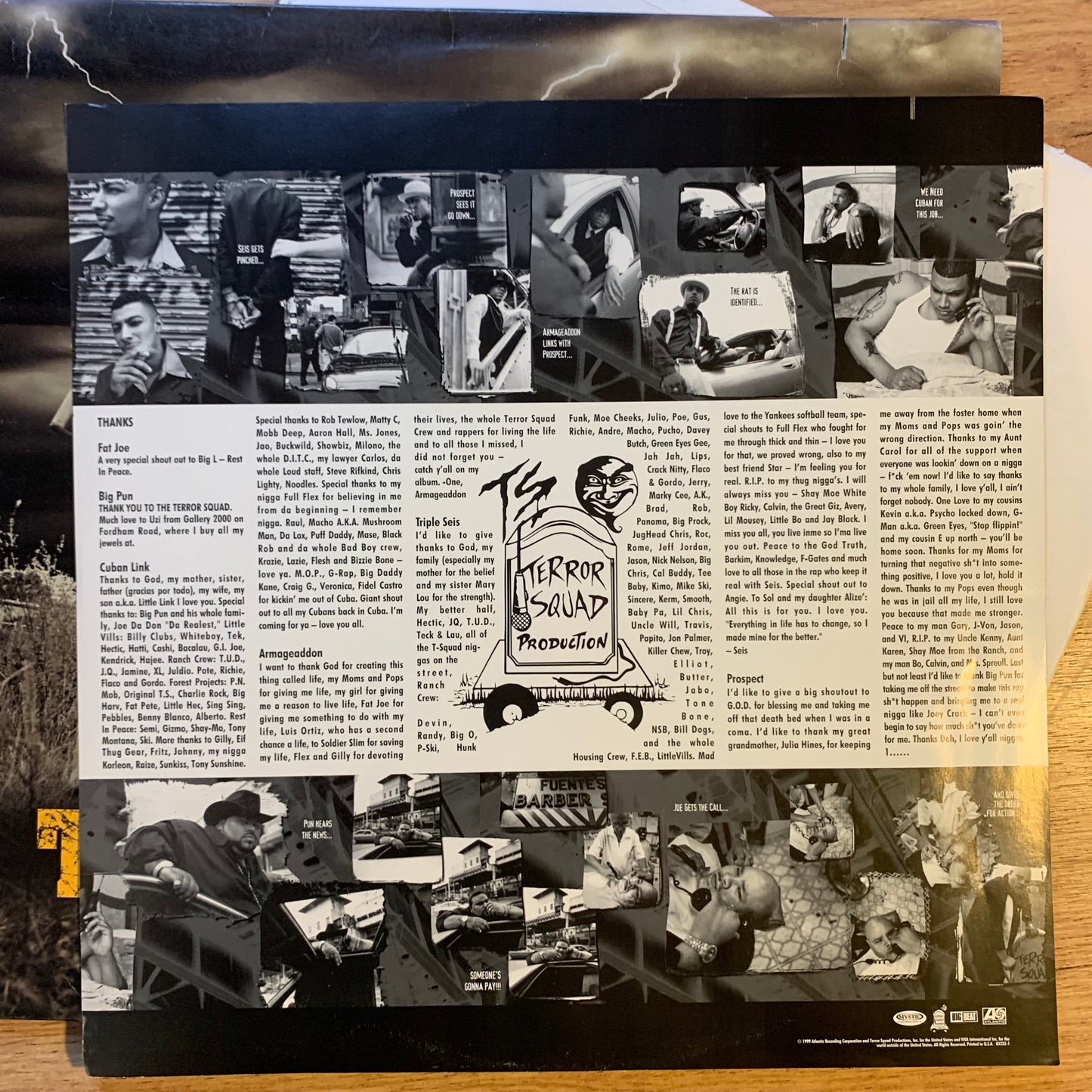 TERROR SQUAD - THE ALBUM...OG US 1999...VG+/VG+