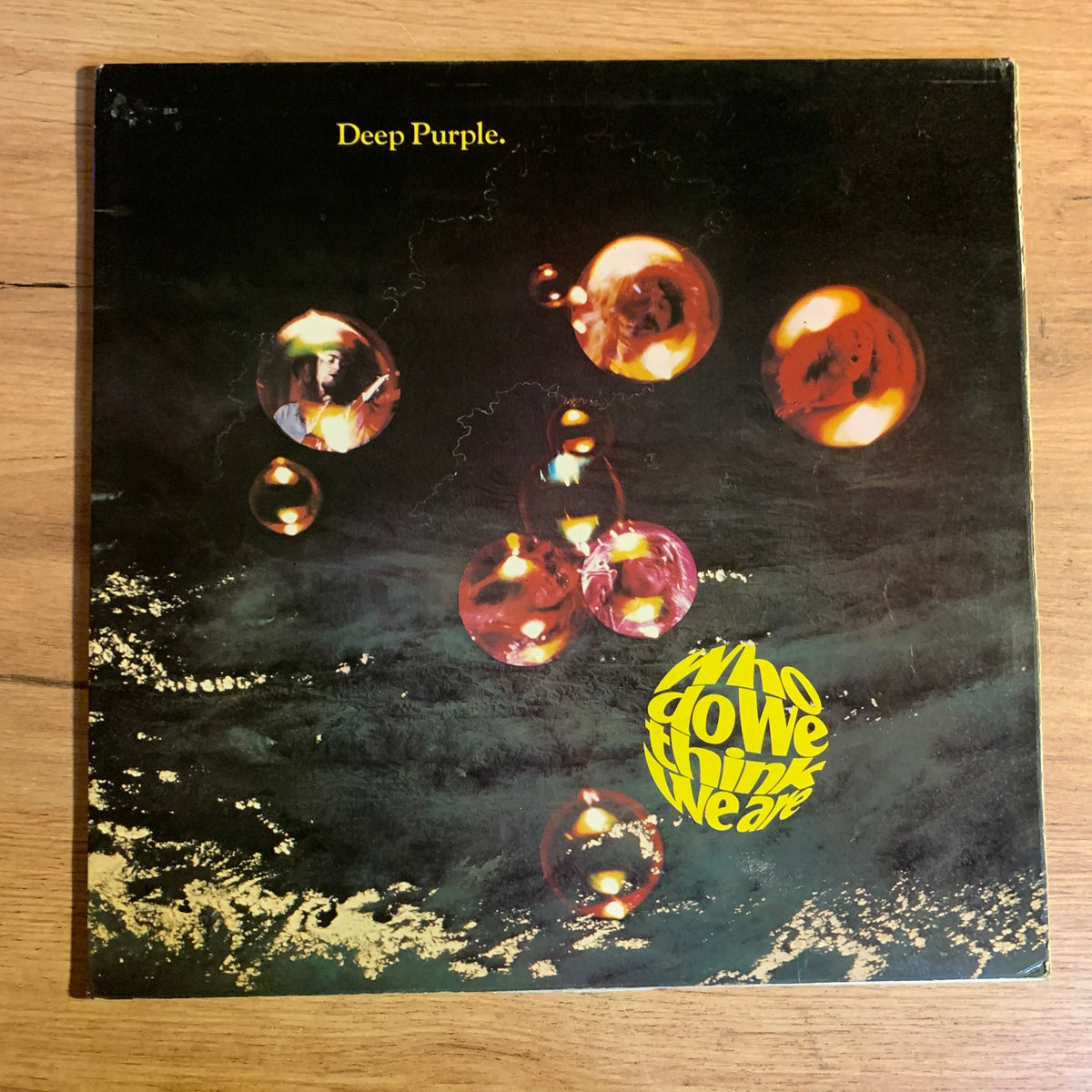 Deep Purple Who Do We Think We Are, exemplaire VG, recto