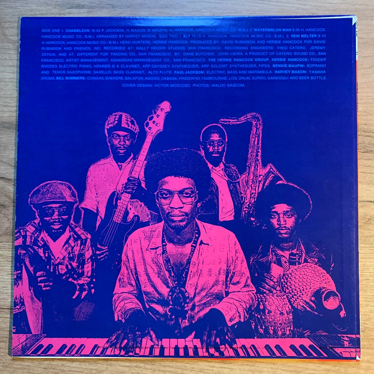 HERBIE HANCOCK - HEAD HUNTERS...OG JAP 1973...VG+/EX