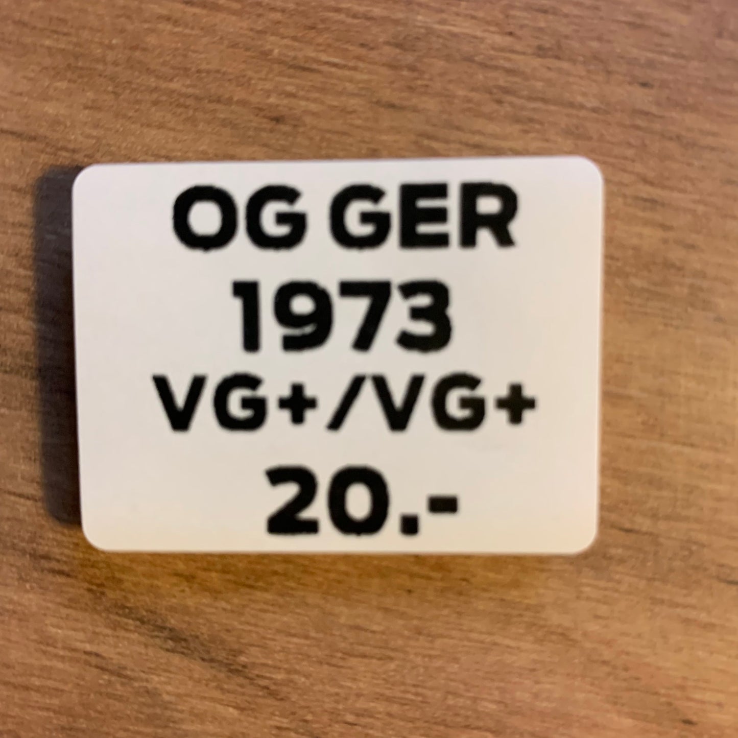 OMEGA - OMEGA...OG GER 1973...VG+/VG+