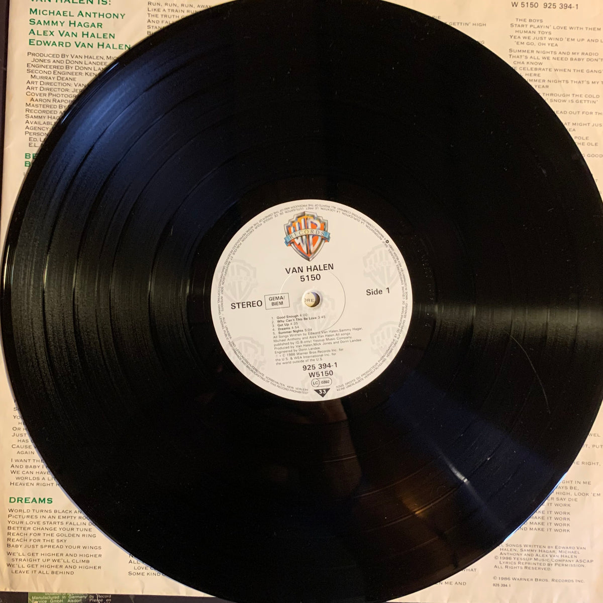 Van Halen 5150 - disque