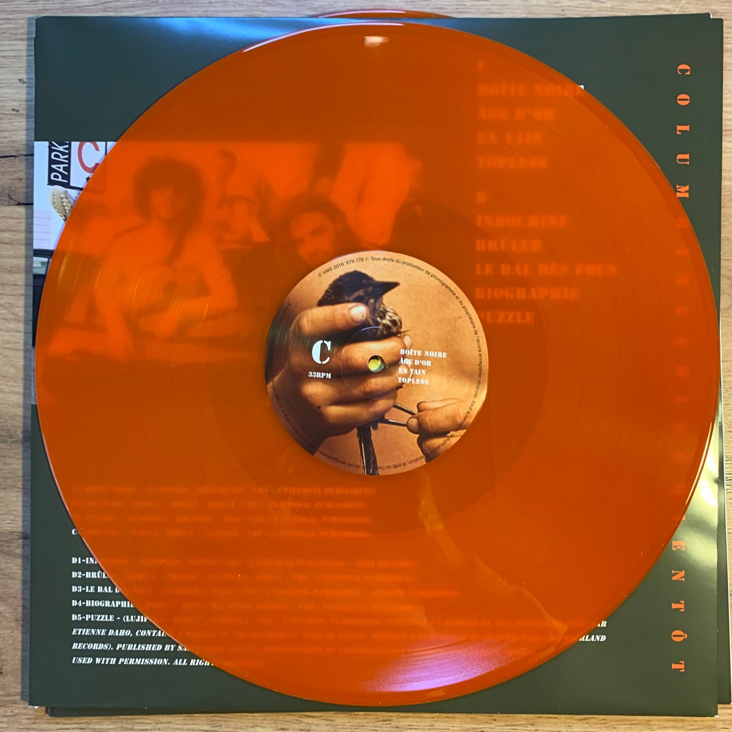 COLUMBINE - ADIEU BIENTÔT...OG FR 2018...NM/VG++