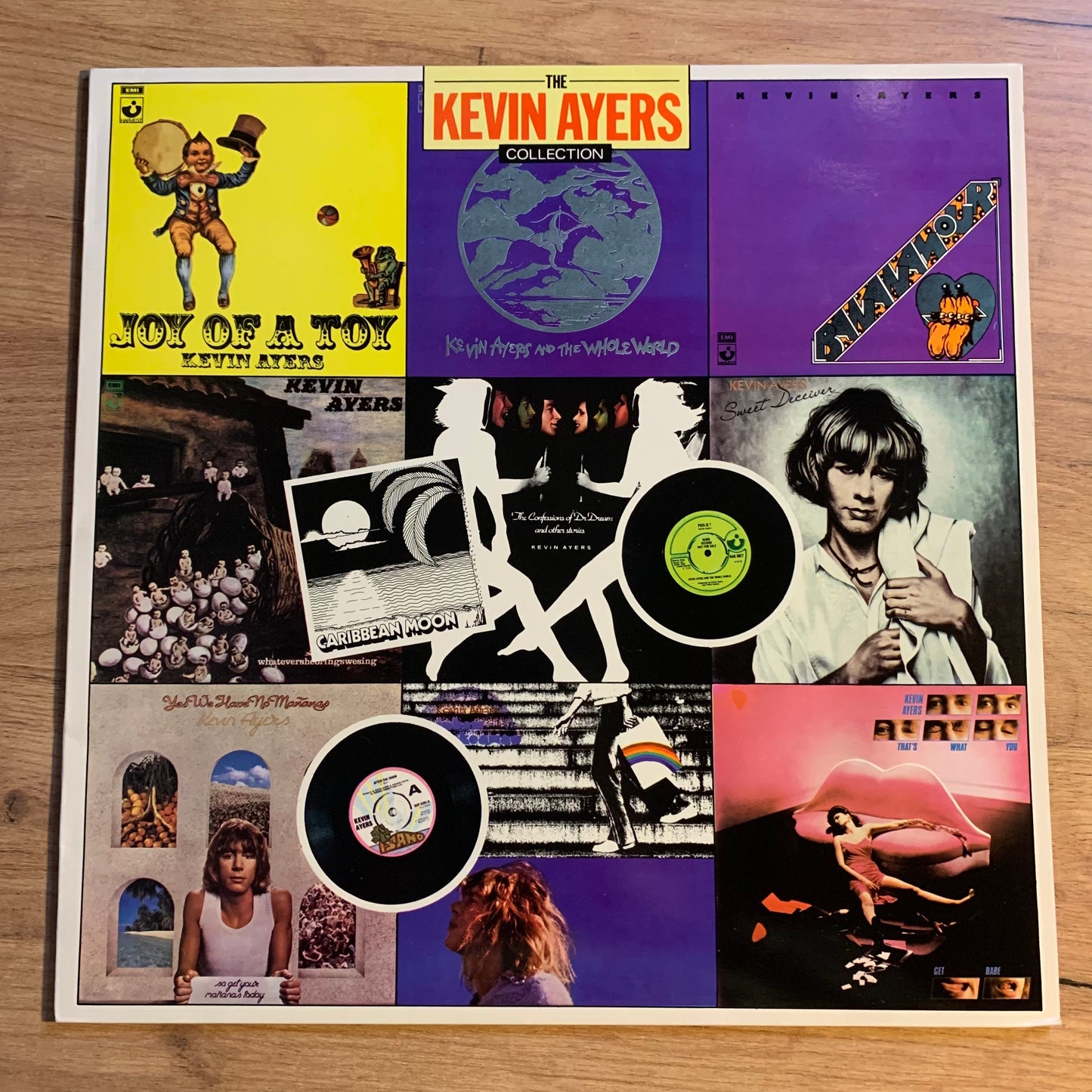 KEVIN AYERS - THE KEVIN AYERS COLLECTION...COMPIL UK 1986...EX/EX