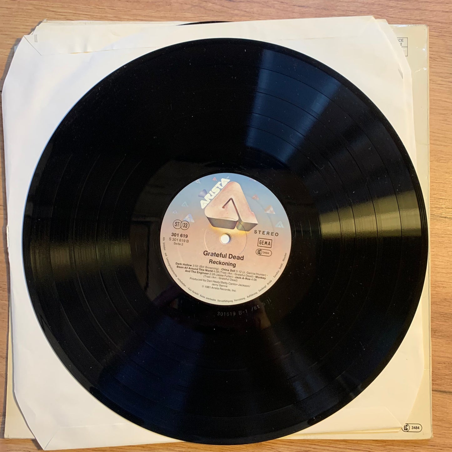 GRATEFUL DEAD - RECKONING...OG GER 1981...EX/VG