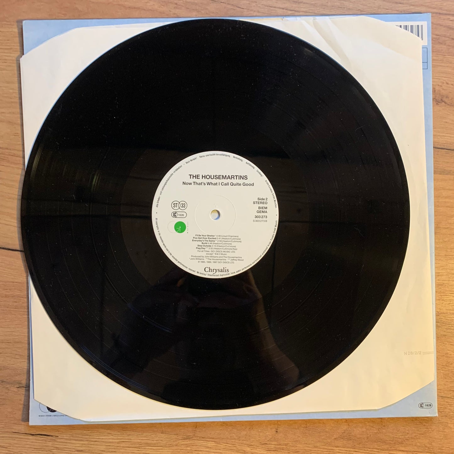 THE HOUSEMARTINS - NOW THAT'S WHAT...OG EU 1988...VG+/VG++