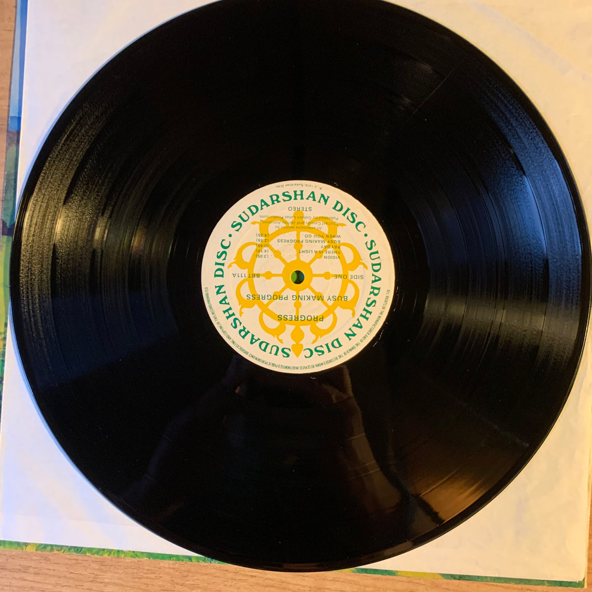 Progress Busy Making Progress disque Sudarshan Disc