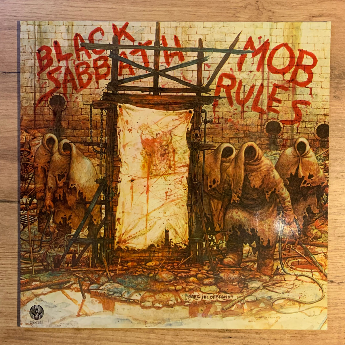 Pochette verso Mob Rules