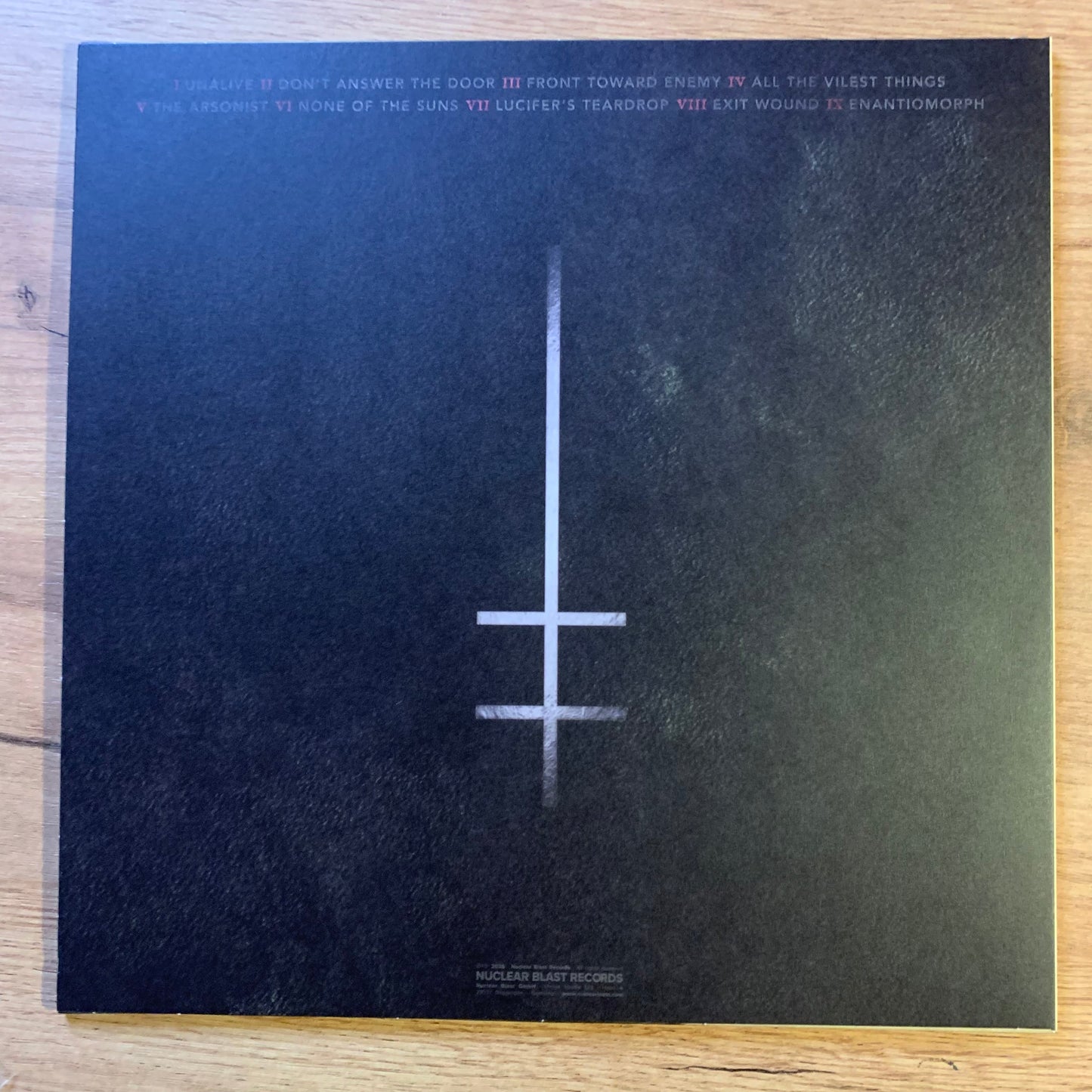 Disque vinyle Green Blue Marble Side B - Marilyn Manson One Assassination Under God Chapter 2