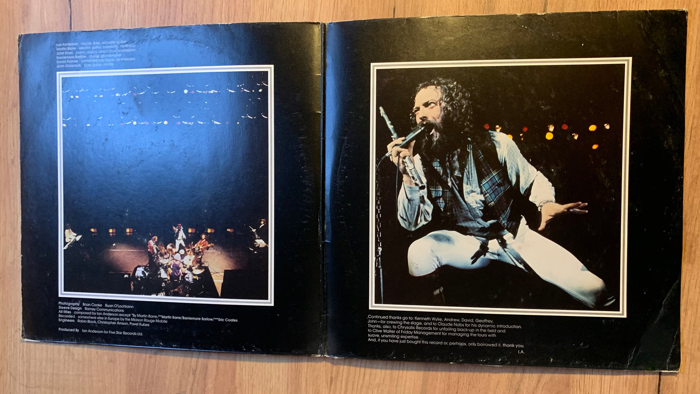JETHRO TULL - BURSTING OUT...OG GER 1978...VG+/VG