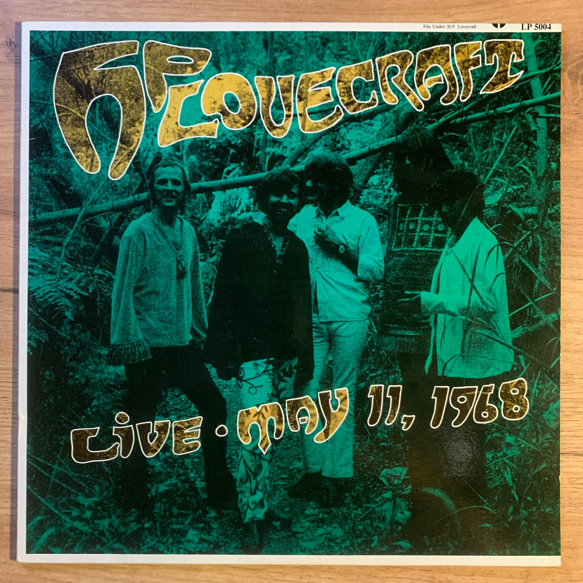 H.P. Lovecraft Live May 11 1968 - pochette recto
