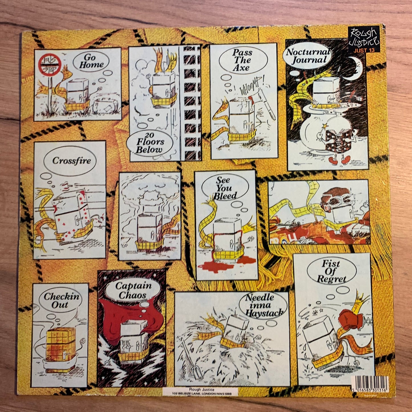 G.B.H. - A FRIDGE TOO FAR...OG UK 1989...VG/EX