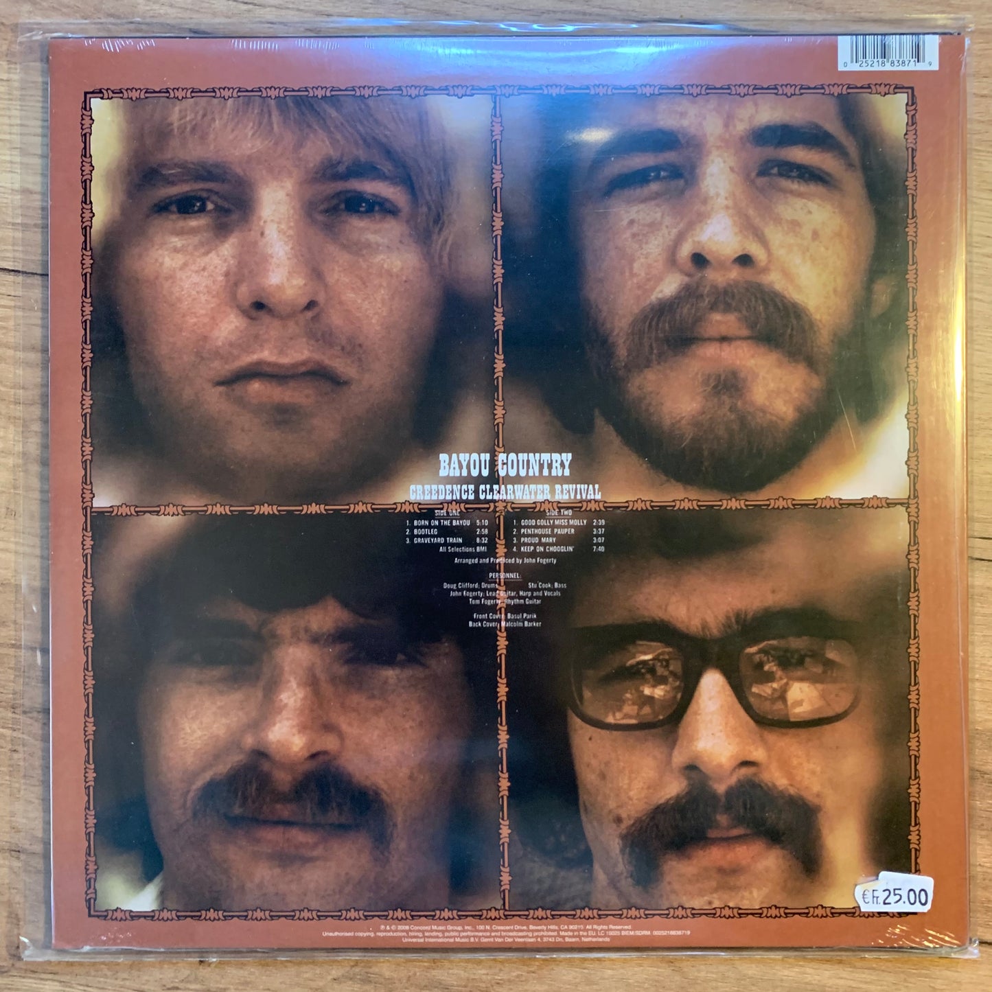 CREEDENCE CLEARWATER REVIVAL - BAYOU COUNTRY...RE EU 2015...SEALED