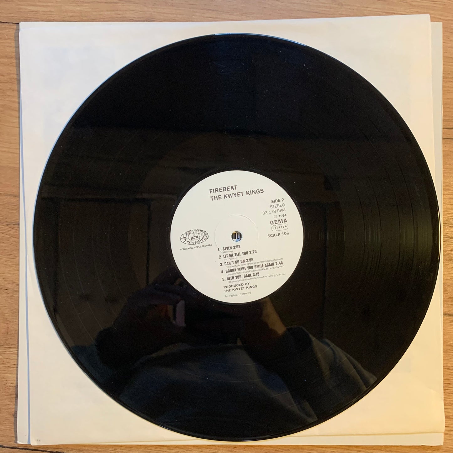 THE KWYET KINGS - FIREBEAT...OG GER 1994...EX/VG+