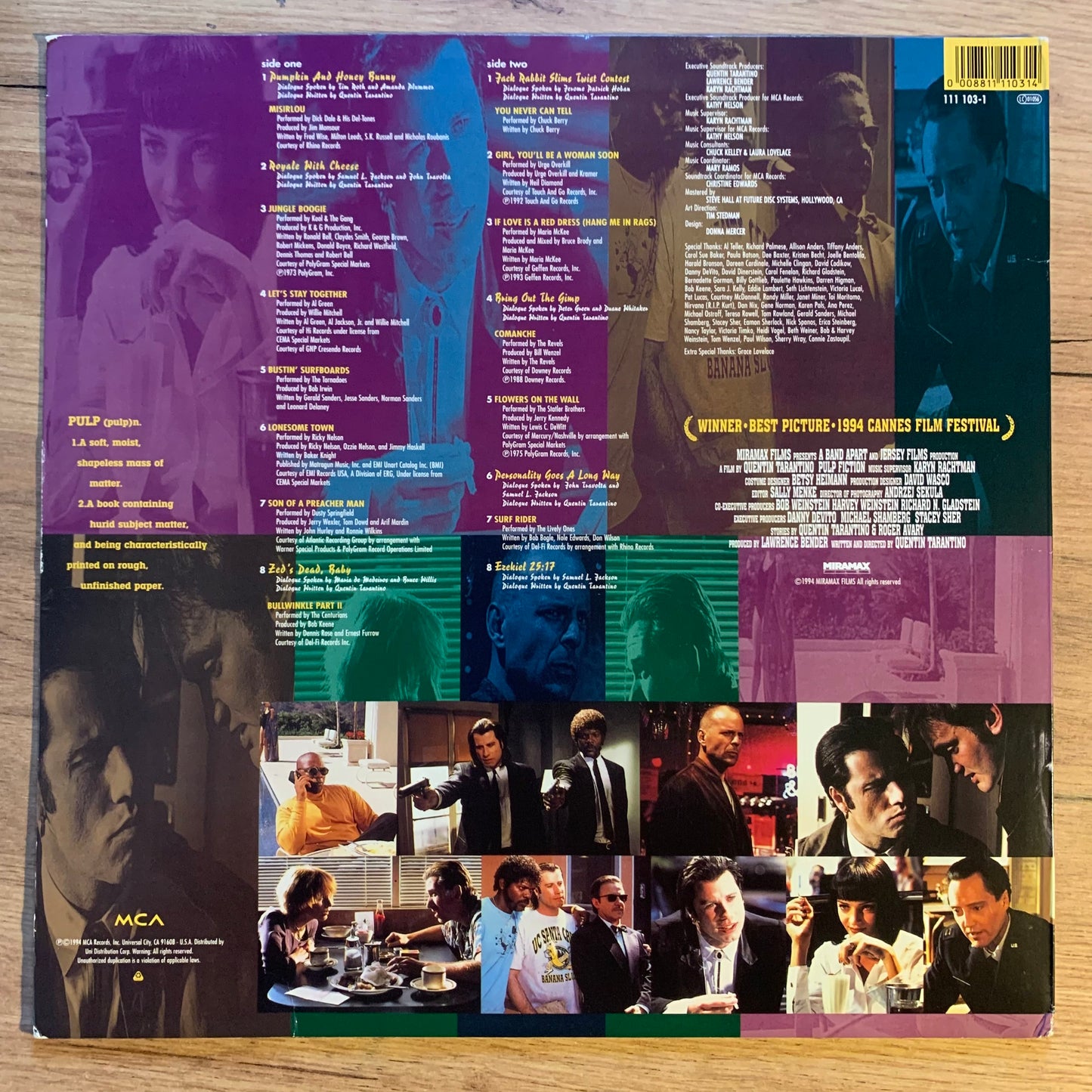 PULP FICTION...OG EU 1994...EX/EX