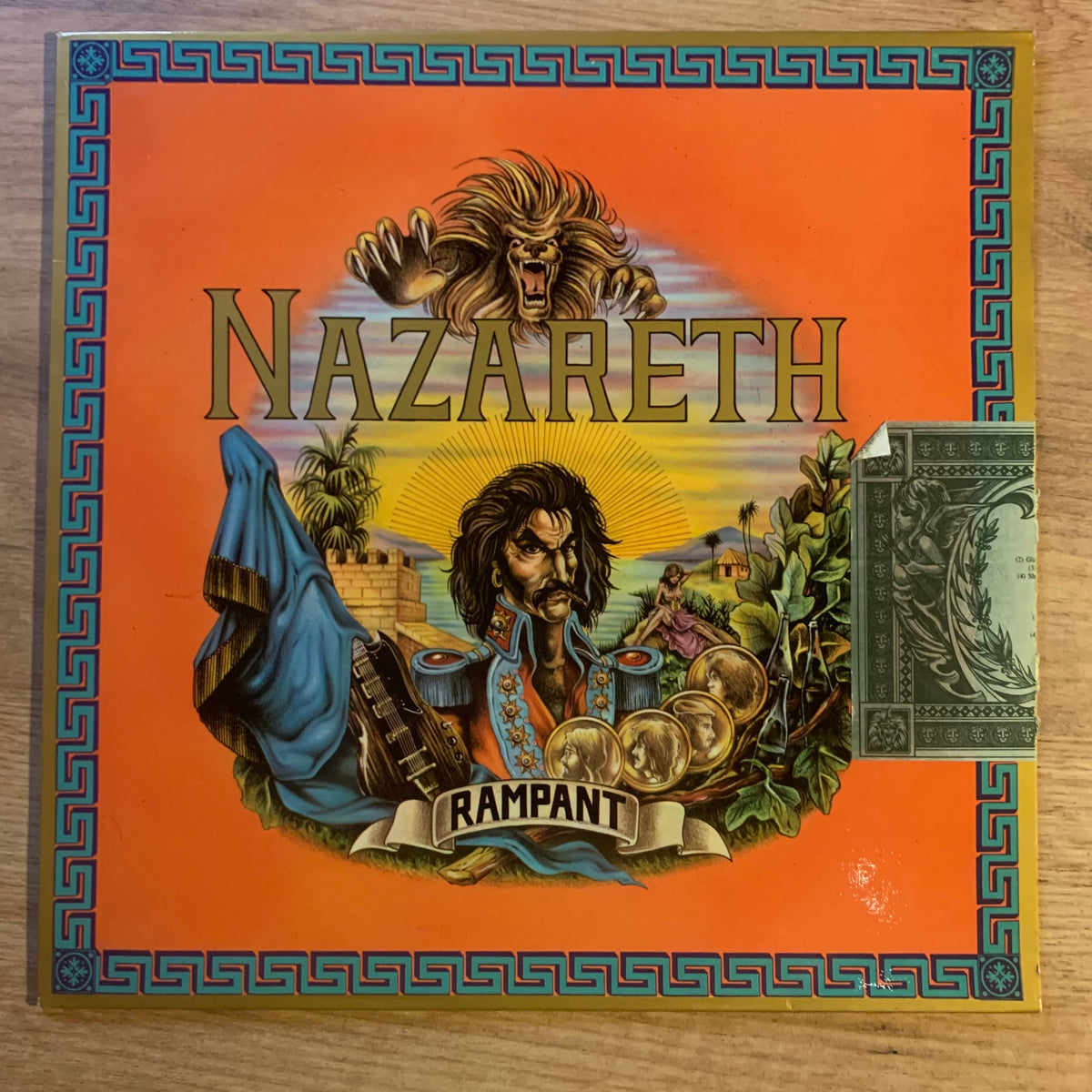 Nazareth – Rampant, pochette recto