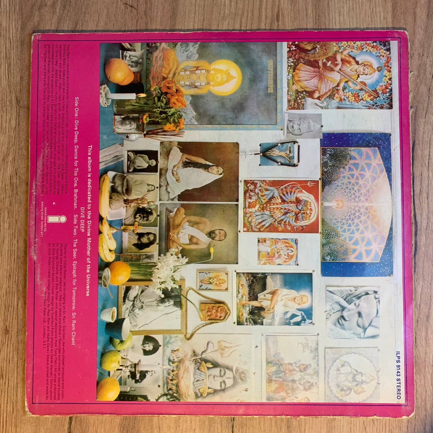 QUINTESSENCE - DIVE DEEP...OG UK 1971...VG+/VG