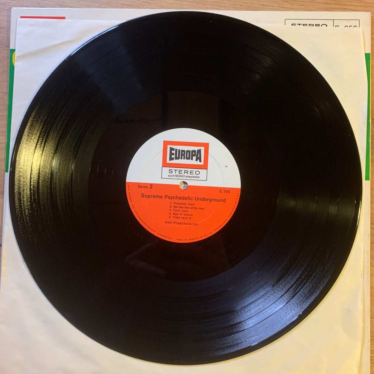 Hell Preachers Inc. Supreme Psychedelic Underground : disque