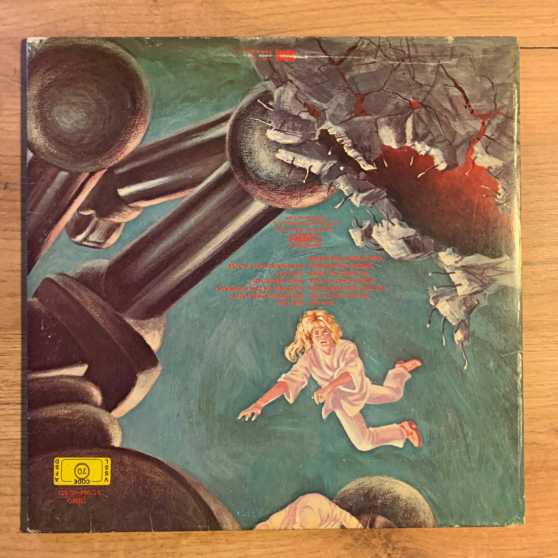 Queen - News of the World - Disque (label EMI)