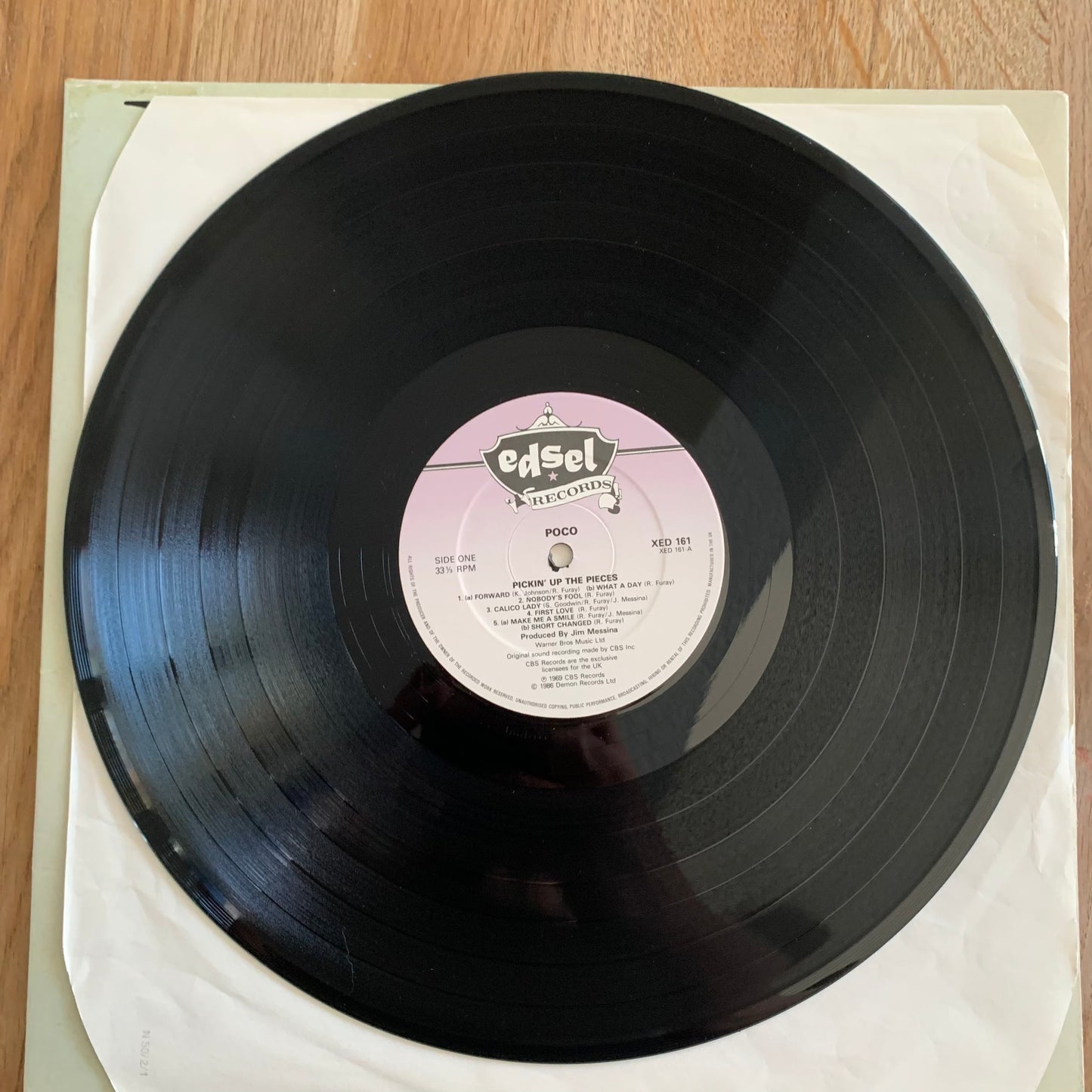POCO - PICKIN' UP THE PIECES...RE UK 1986...VG+/VG+